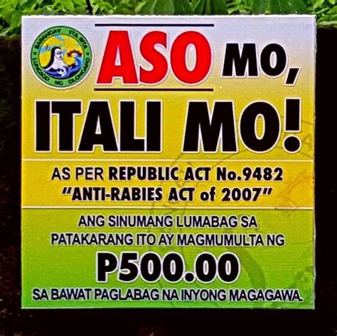 aso mo itali mo barangay ordinance